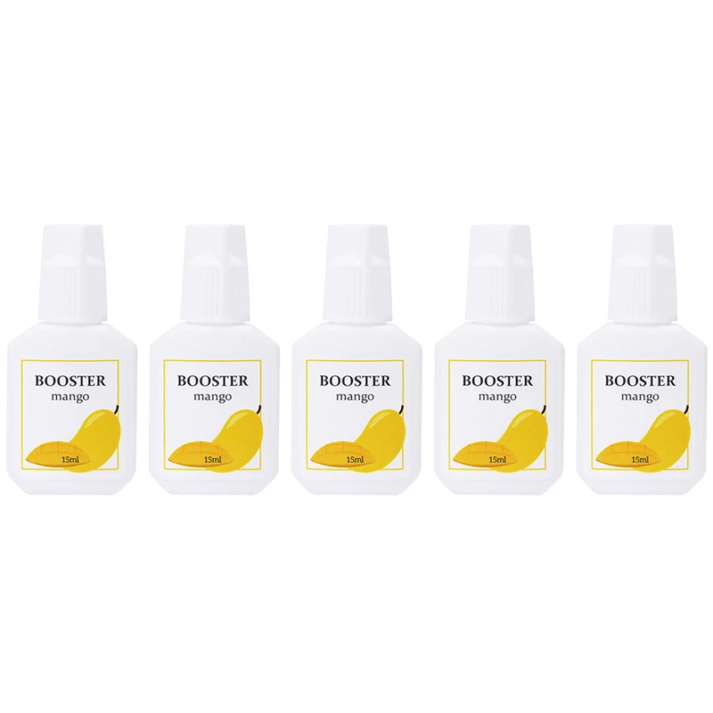 10 botellas de pegamento para extensión de pestañas, potenciador de plátano puro Corea, 15ml, Super Bonder, herramientas de maquillaje duraderas y transparentes, imprimación de fresa pura