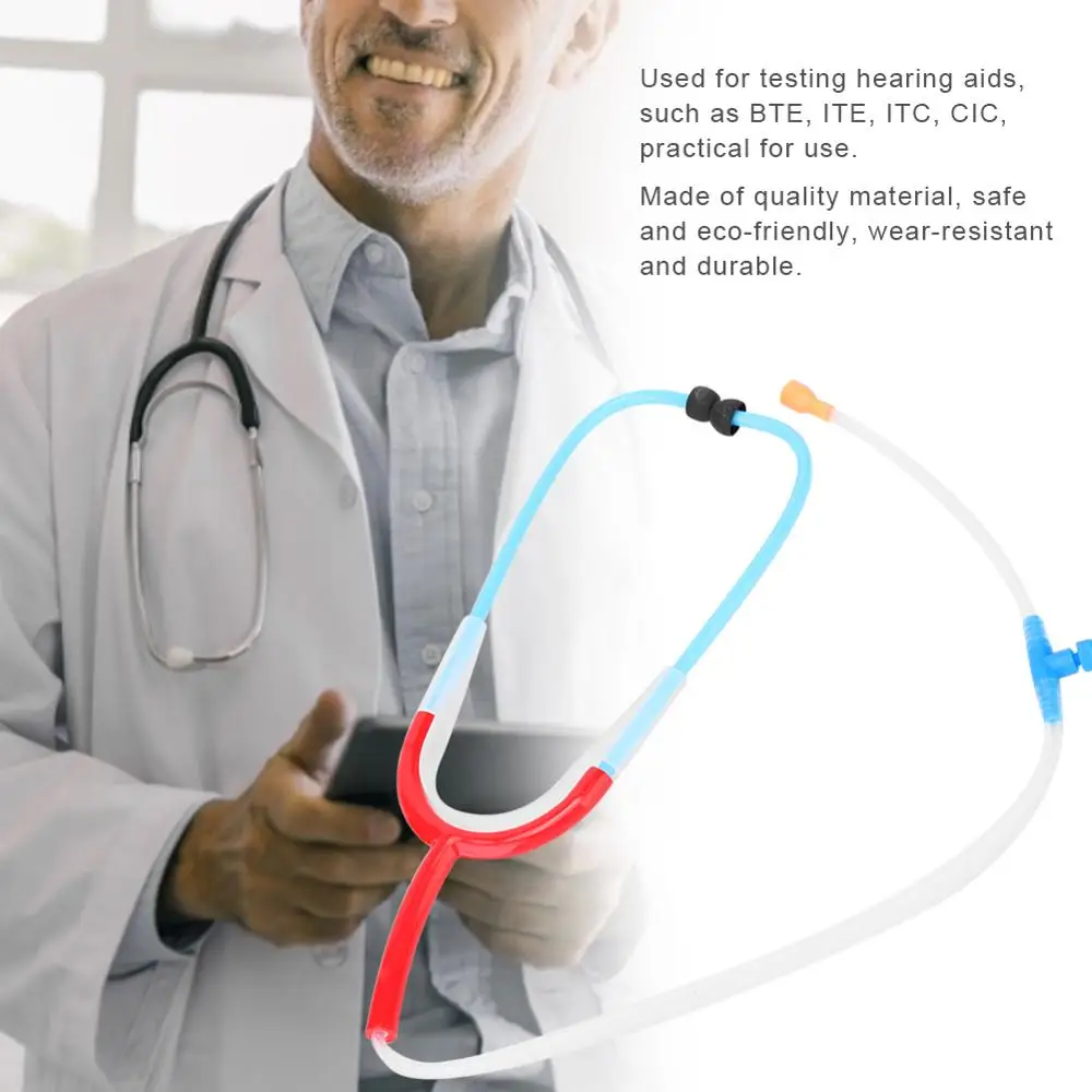 Estetoscopio Binaural de 4 Colores con Reducción de Ruido, Auriculares Médicos para Detección Auditiva, Herramientas Auxiliares de Salud