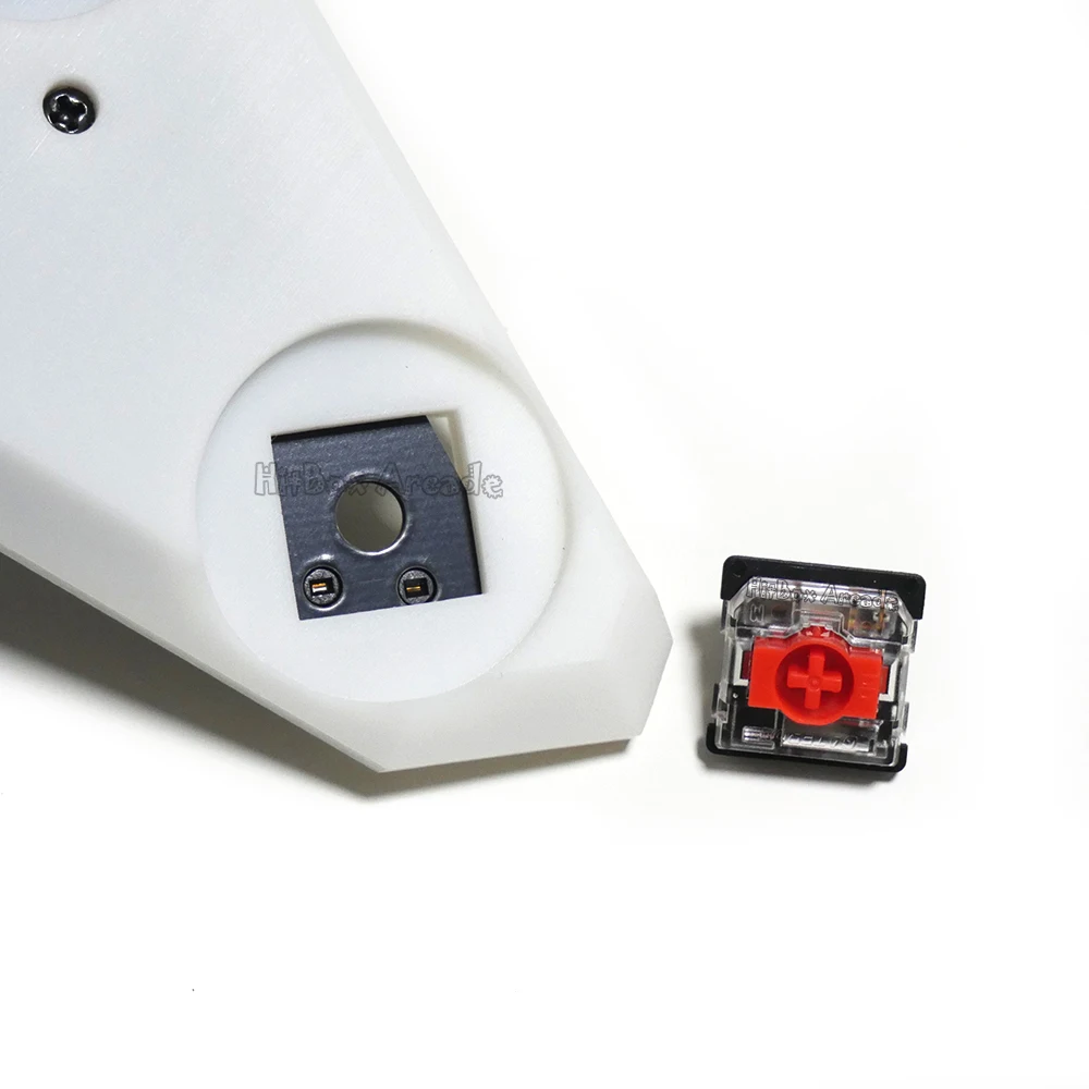 Piezas de Repuesto de Joystick sin palanca para Arcade, 5 pines, Hotswap, Hitbox, arriba, abajo, izquierda, derecha