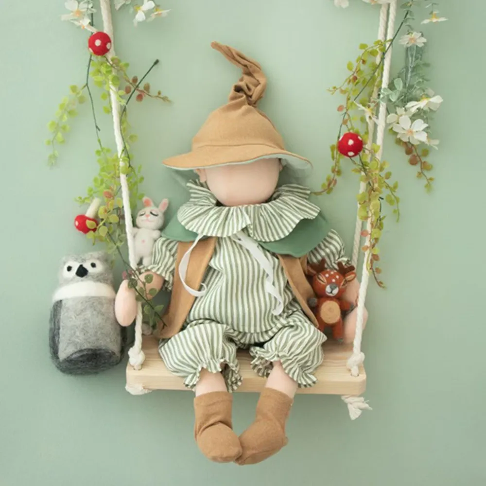 ❤️ Accesorios de fotografía recién nacido, envoltura de práctica, muñecas de Pose, muñeca de simulación de fotografía de estudio, modelos de exhibición de vestir para bebé