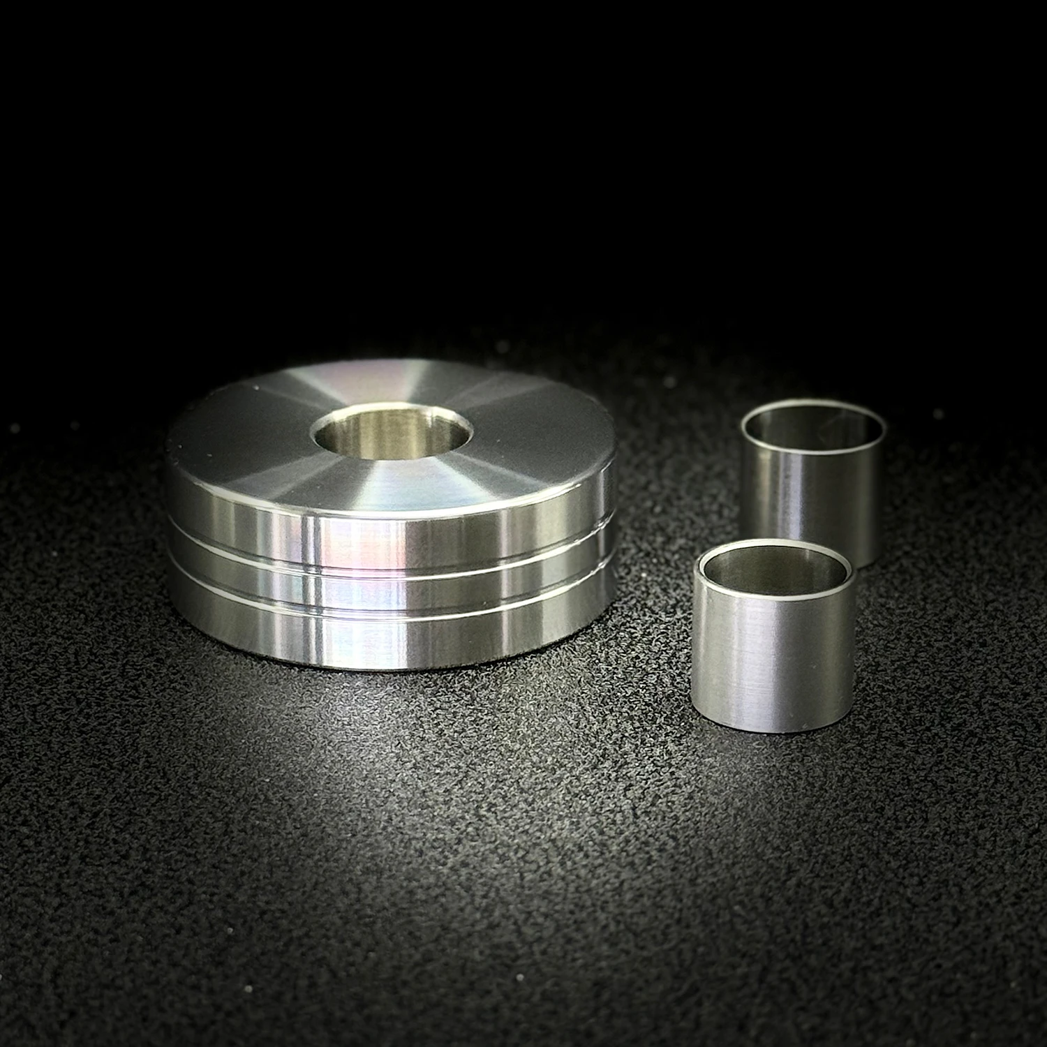 Soporte de maquinilla de afeitar con base de afeitadora de diámetro variable de acero inoxidable 316L de proceso CNC