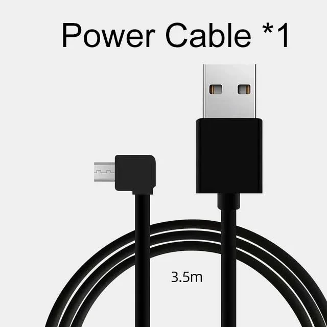 Para 70mai Cable de carga para 70mai 4K A800S para 70mai A500S para 70mai 1S D06 D07 D10 M300 Cable Micro USB para coche DVR