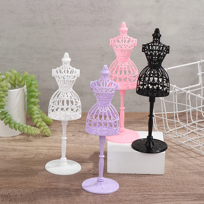 Maniquí hueco modelo percha soporte estante para muñecas niñas fantasía muñeca soporte de exhibición vestido ropa vestido muñeca Accesorios