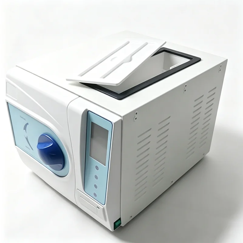 Autoclave Dental Estándar Europeo B, Esterilizador a Vapor para Consultorio Dental, Autoclave Clase B con Pantalla LED