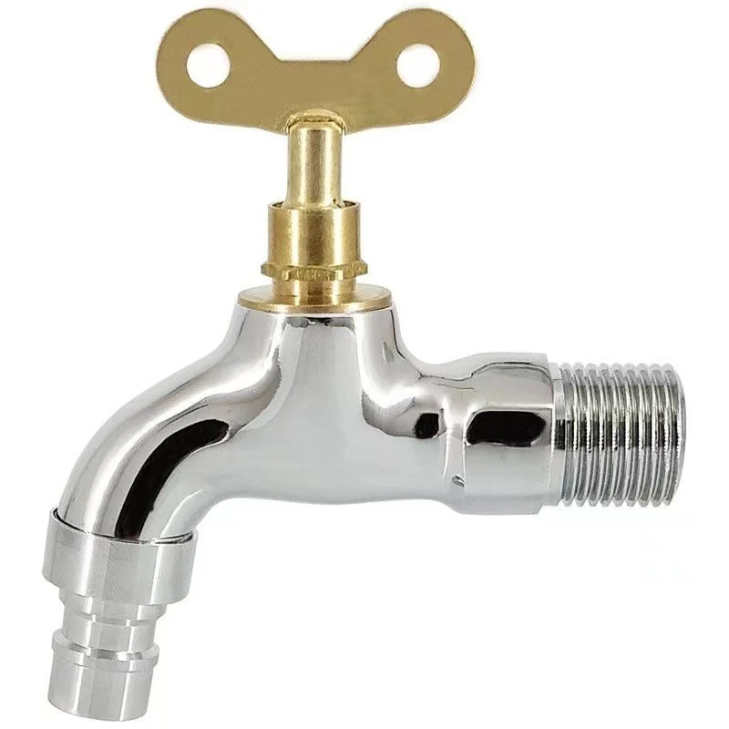 Grifo de agua portátil para el hogar, llave de bloqueo, antirrobo, para cocina y exterior