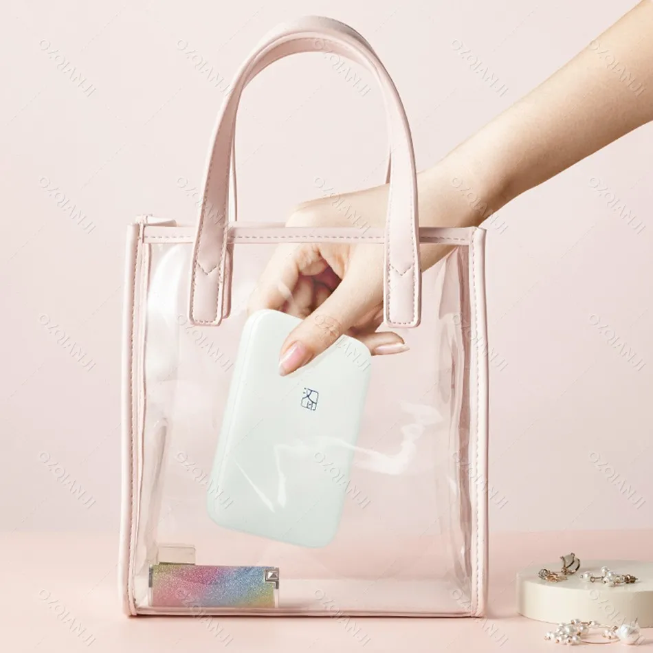Impresora de bolsillo móvil Mni portátil HPRT MT53, impresora fotográfica inalámbrica BT con tecnología Zink, impresora fotográfica en Color de 2x3 pulgadas