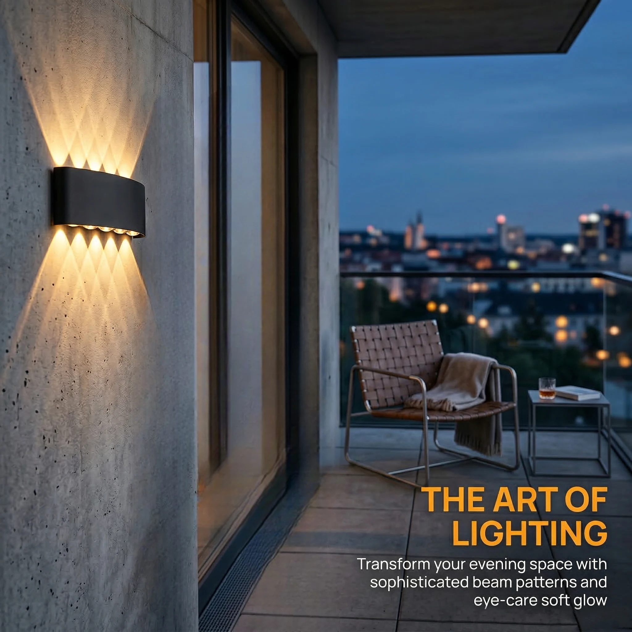 Apliques de Pared LED de 2W/4W/6W/8W/10W, Lámpara de Pared Moderna de Aluminio, Iluminación de Pared Negra con Luz Ascendente y Descendente para Sala de Estar