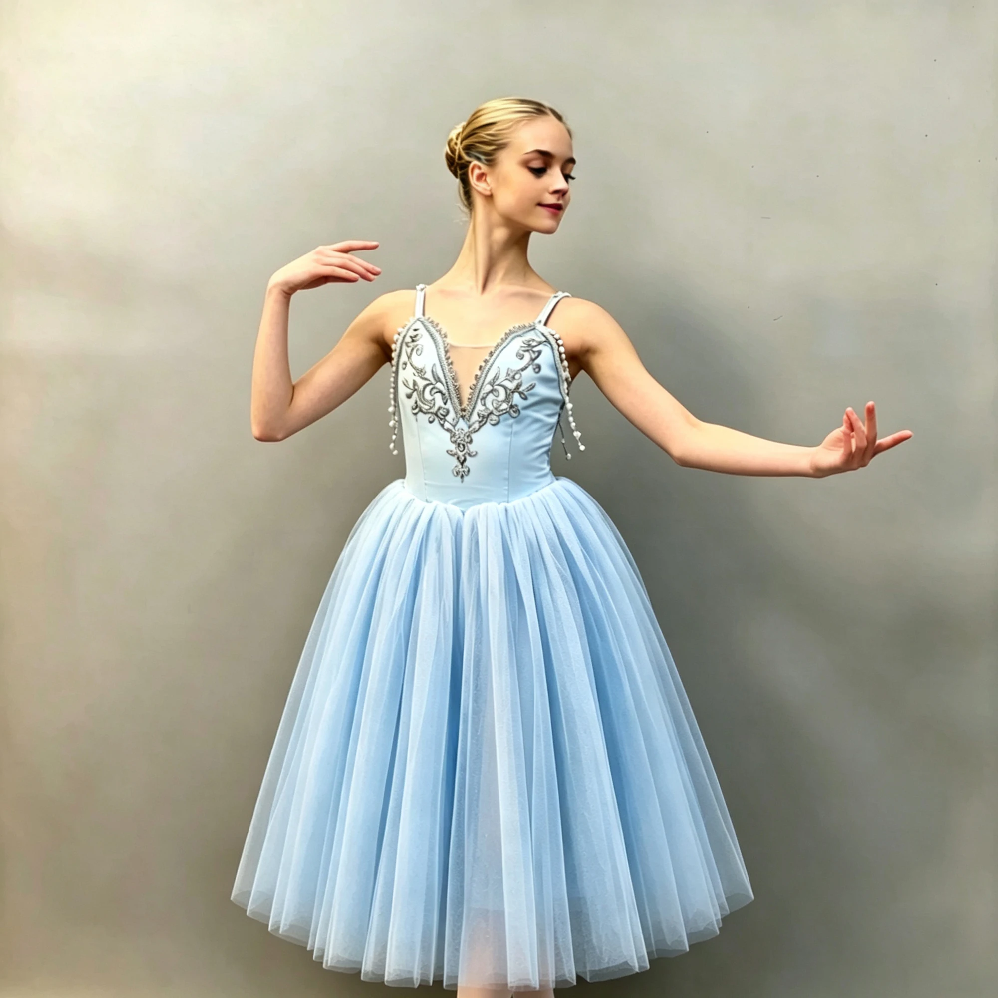 Vestido de Ballet Giselle con Lentejuelas y Bordado de Perlas Azules, Tutú Romántico Profesional, Falda de Tul, Disfraz para Adultos, Niñas y Mujeres