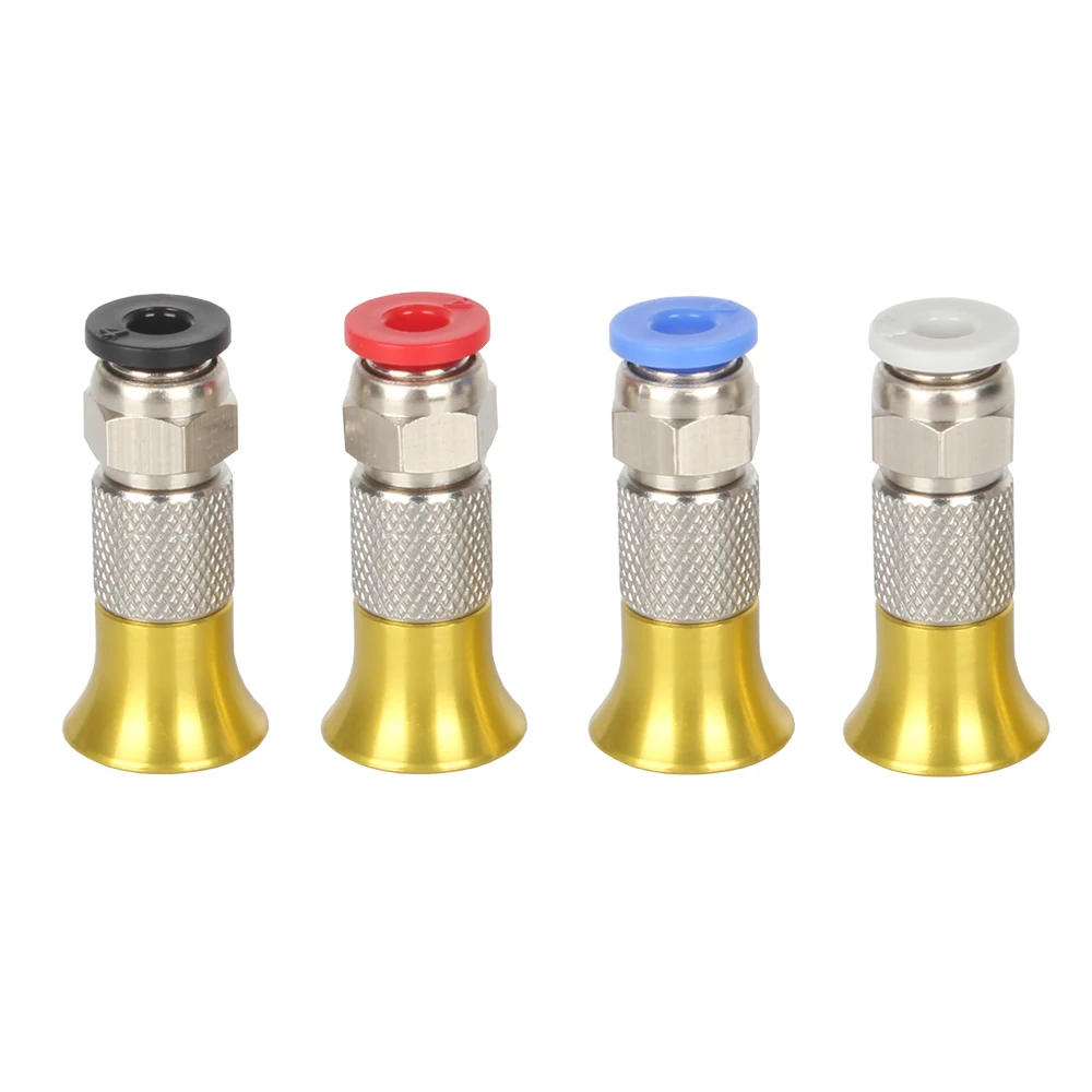 XCR-caja secadora de filamentos para impresora 3D, conector neumático con tuerca para filamentos PLA ABS, tubo de PTFE de 2,5x4mm, accesorios para impresora 3D