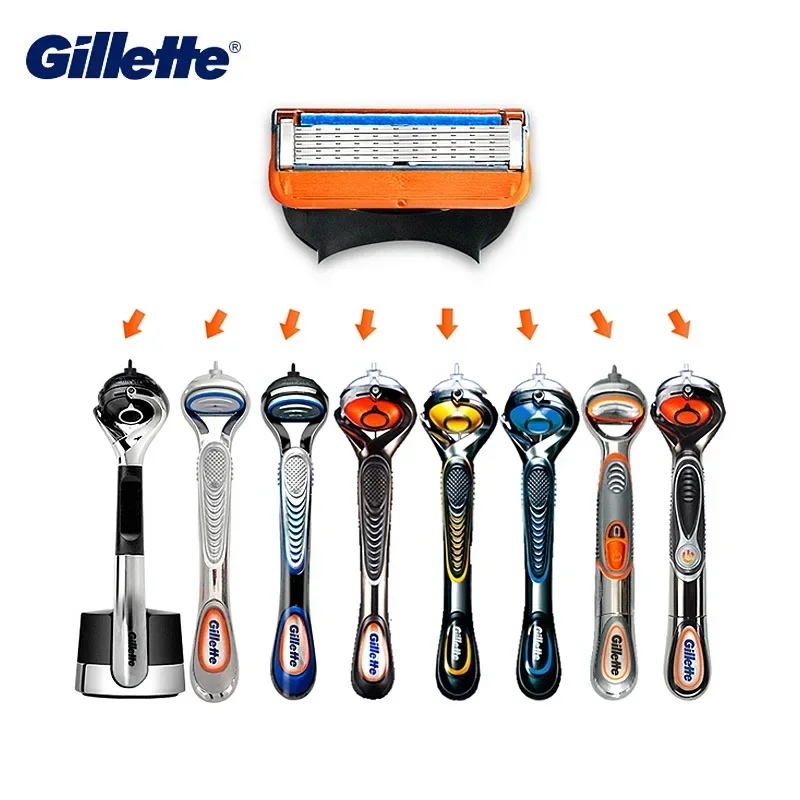 Cuchilla de repuesto para cuchillas de afeitar Gillette Fusion para maquinilla de afeitar Gillette Fusion, 4 unidades