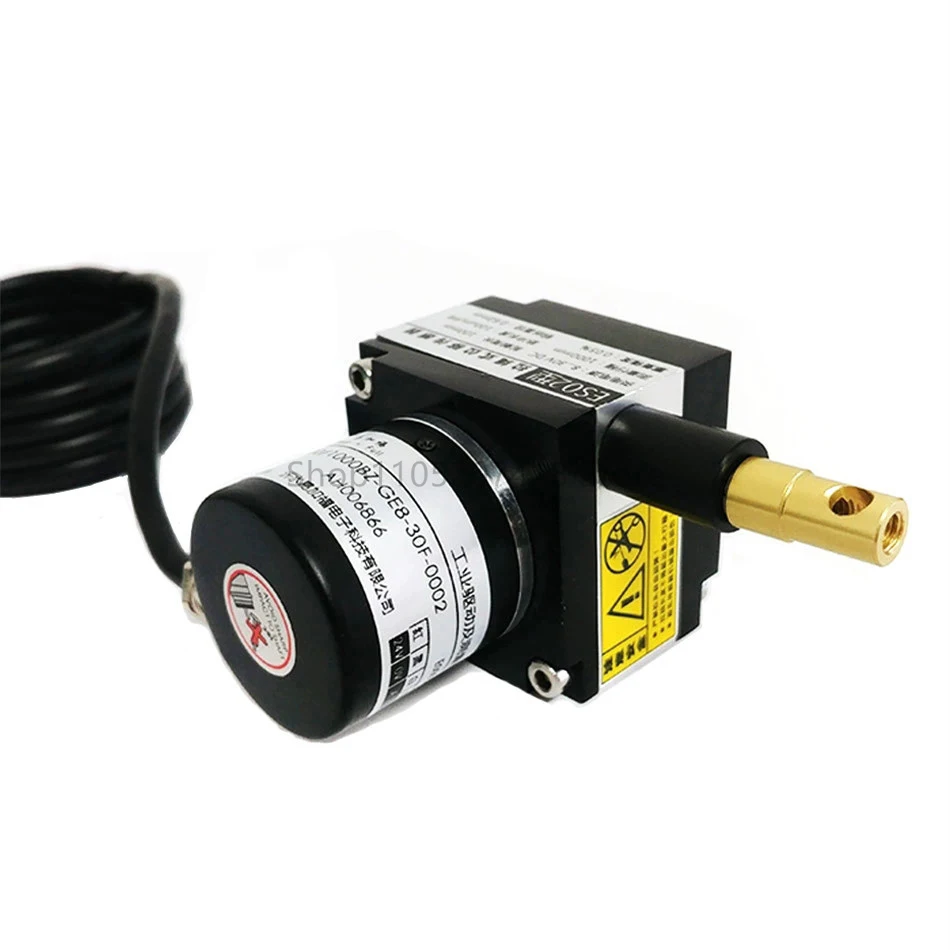 ES02 Cable sensor de desplazamiento cable sensor CABLE ENCODER cable codificador regla electrónica Carrera máxima 1000 mm