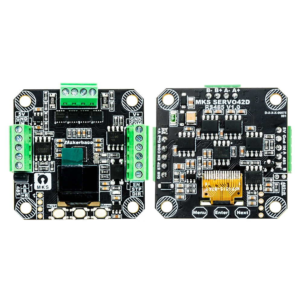 Makerbase MKS SERVO42D NEMA17 controlador de Motor paso a paso de circuito cerrado impresora 3D CNC para Gen_L FOC silenciosa y eficiente