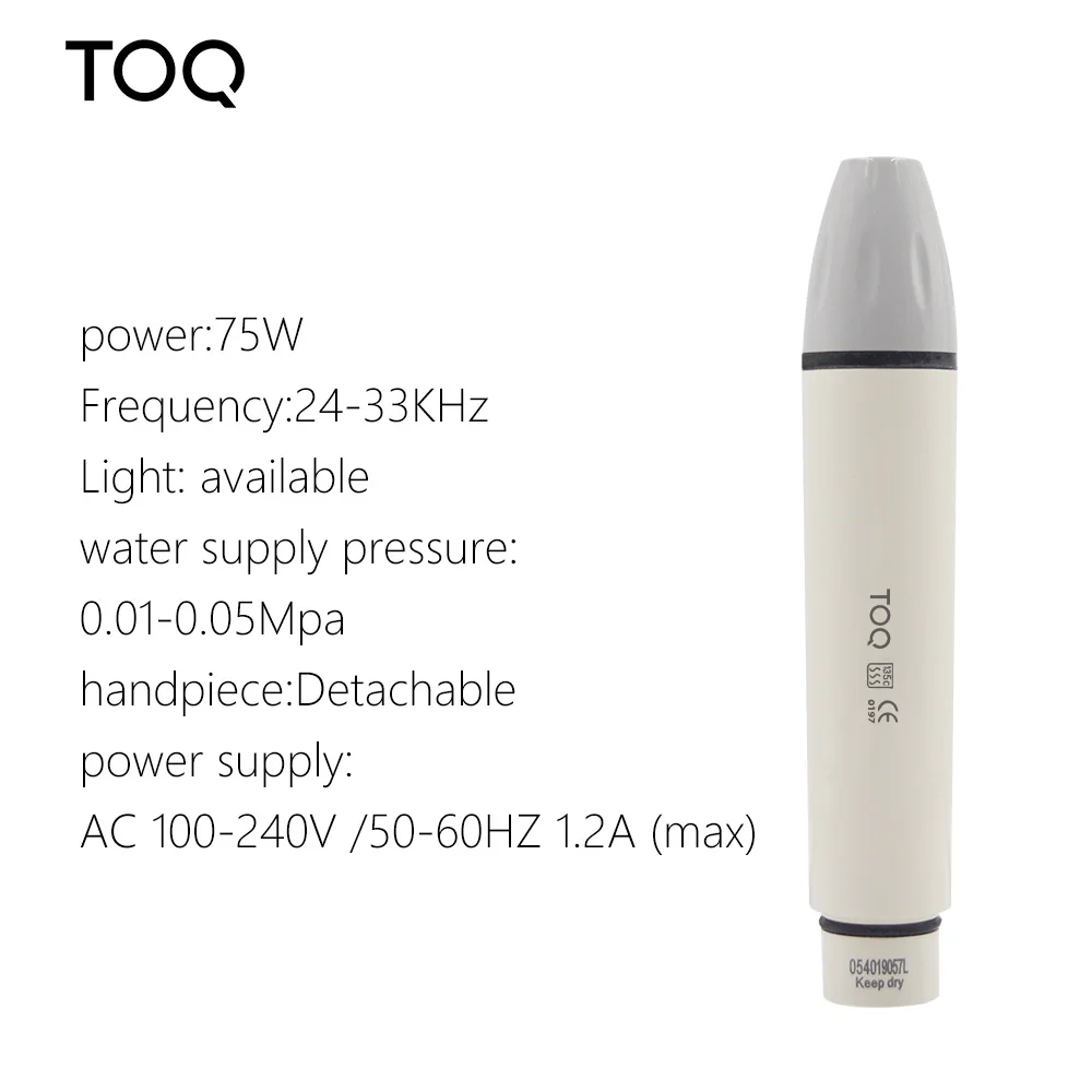 Escalador Ultrasónico Dental TOQ para SATELEC DTE WOODPECKER EMS VRN LED 135 °   Esterilizado