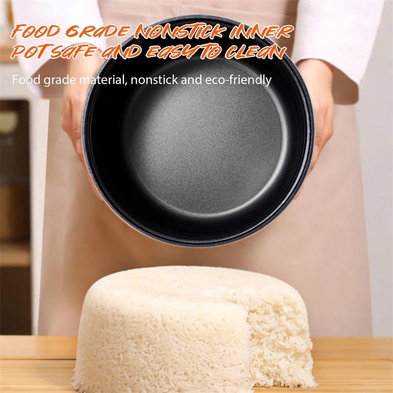 Olla arrocera calentada para alimentos para bebés, 2L, 200W, 12V, 24V, 220V, cocina, gachas de arroz, huevos nutritivos y alimentos calentados, arroceradores eléctricos