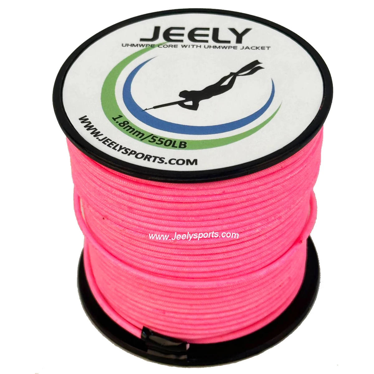 Línea de pesca submarina trenzada doble, 1,8mm, 10M, Uhmwpe