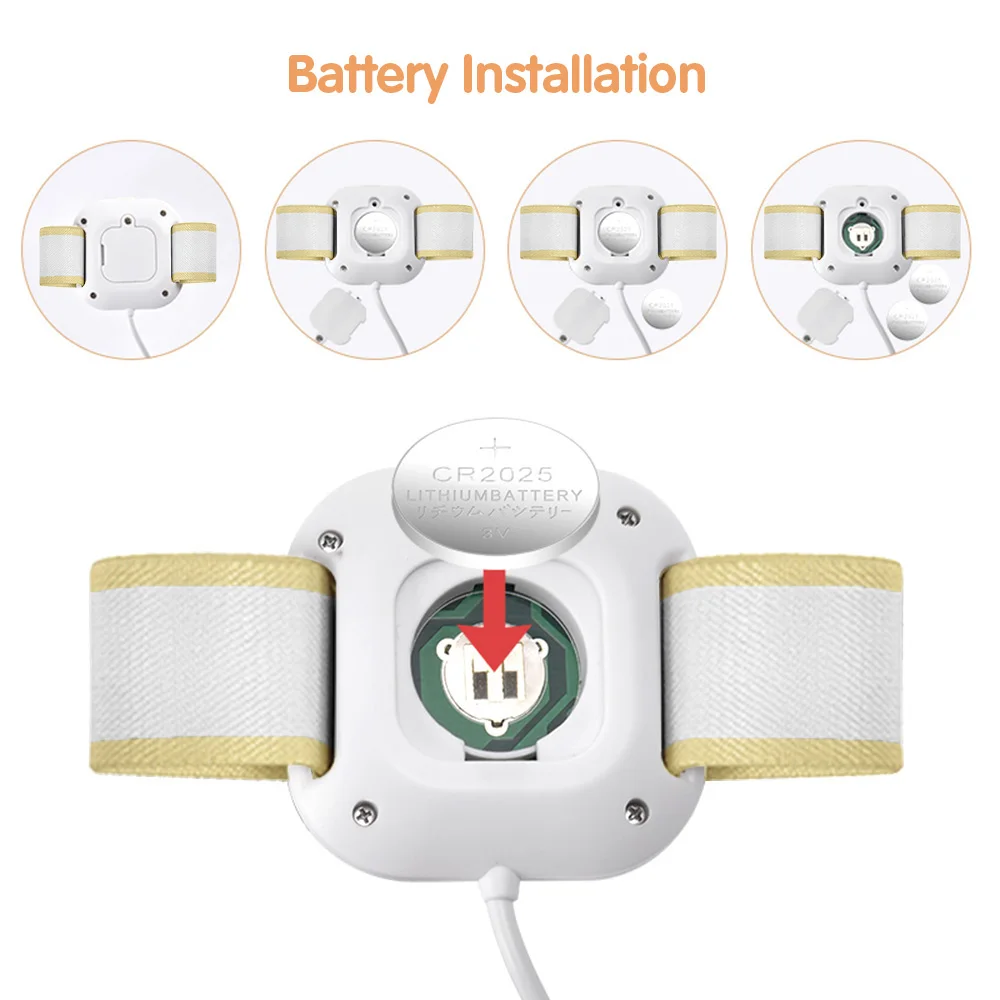 Alarma de Enuresis con sonido fuerte, luces brillantes y vibración fuerte, herramientas de entrenamiento para orinal de niños