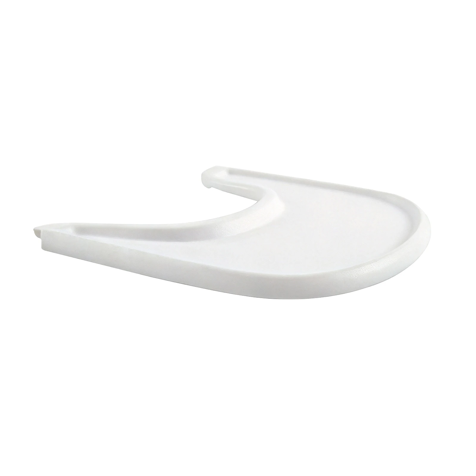 Bandeja para silla de bebé para trona Stokke Tripp Trapp, se usa como plato para refrigerios o bandeja para juguetes, estante de almacenamiento con adsorción al vacío, color blanco