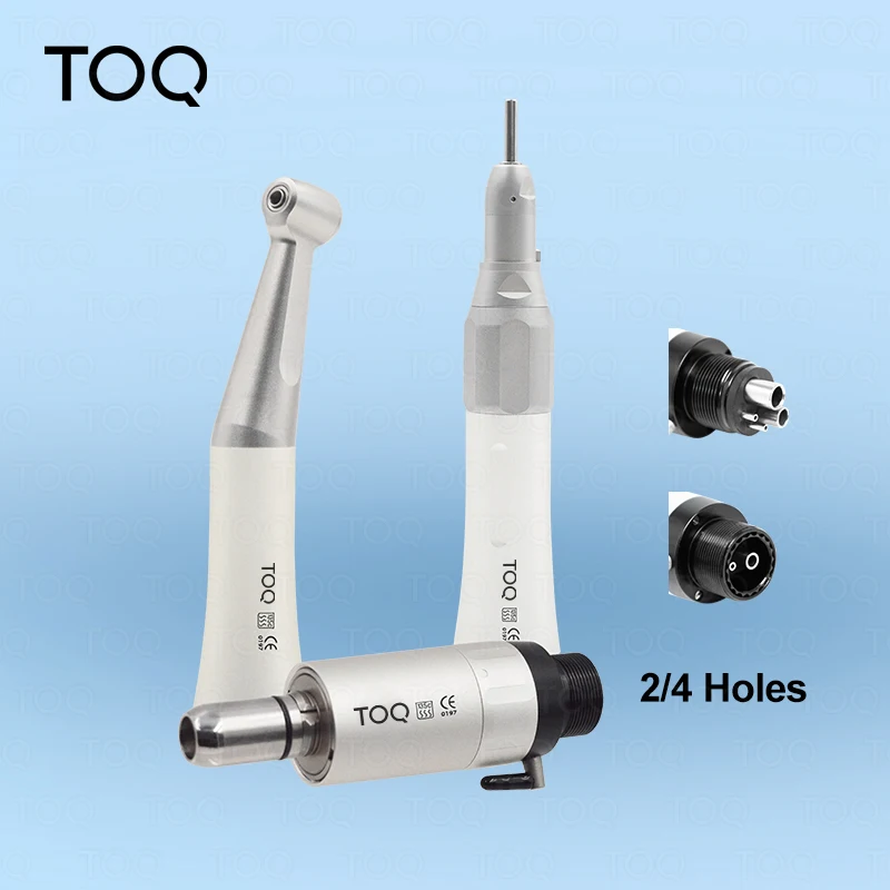 Pieza de mano Dental FX de baja velocidad, herramientas de pulido de dientes, pieza de mano recta de contraángulo, Kits de Motor de aire de 2/4 agujeros, equipo para dentistas
