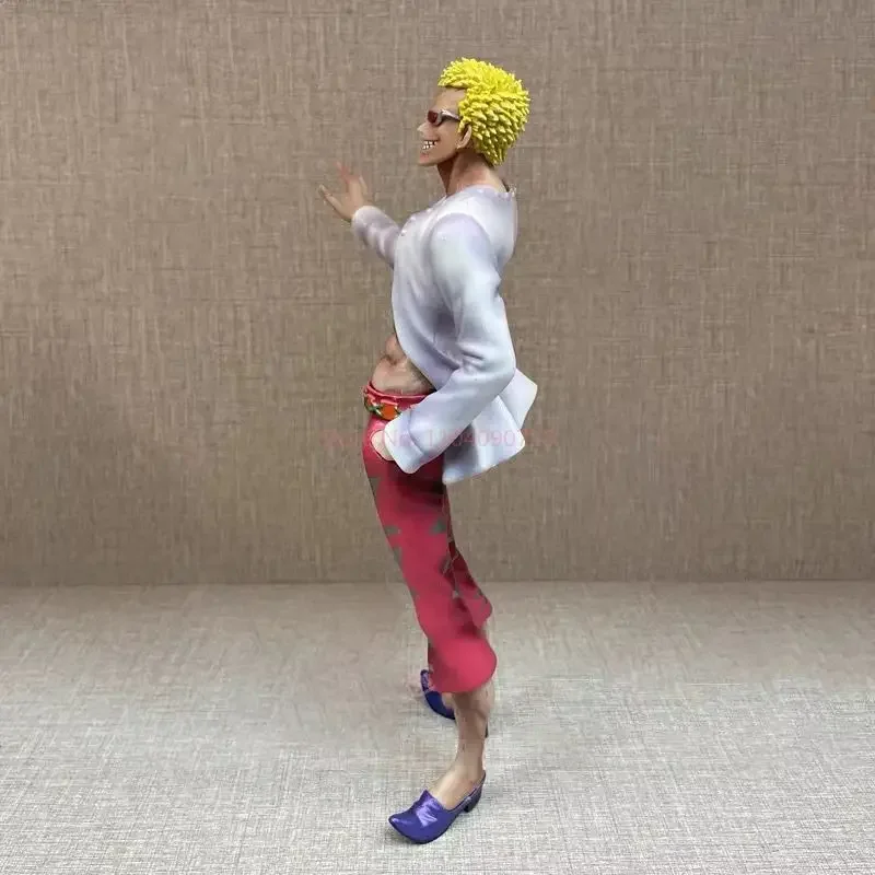 Figura de Anime de una pieza de 29cm, figura de acción de Donquixote Doflamingo, modelo de Pvc, estatua, colección de muñecos, adornos de decoración, juguetes de regalo