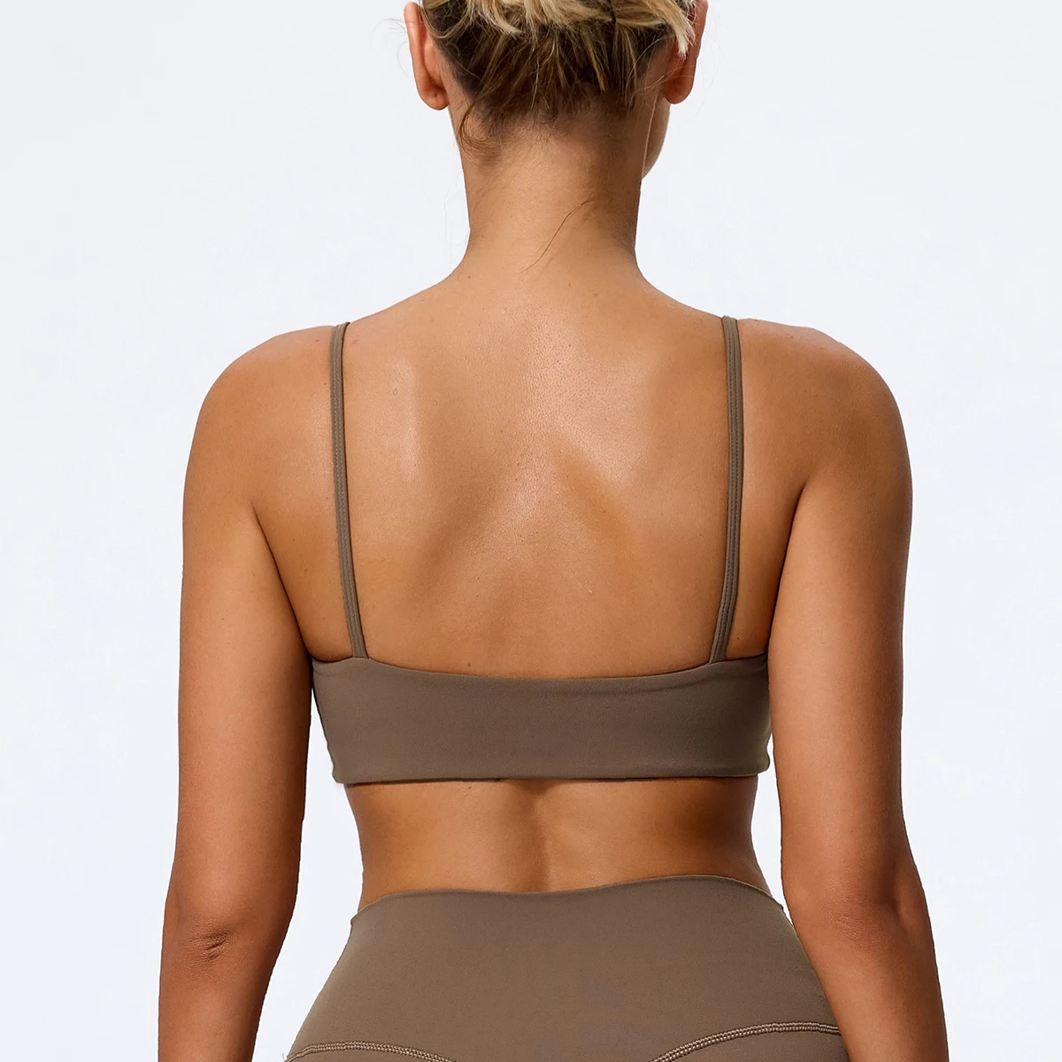 Hearuisavy - Sujetador Deportivo Super Suave de Secado Rápido para Mujer, Transpirable, para Gimnasio, Entrenamiento, Fitness, Ropa Interior Deportiva, Top para Correr, Yoga
