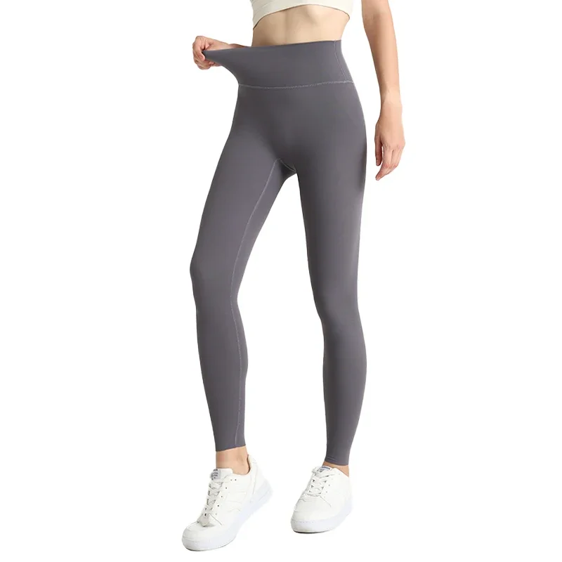 Mallas deportivas de cintura alta para gimnasio, pantalones deportivos transpirables para ejercicio, Yoga, correr, ciclismo, verano 2024