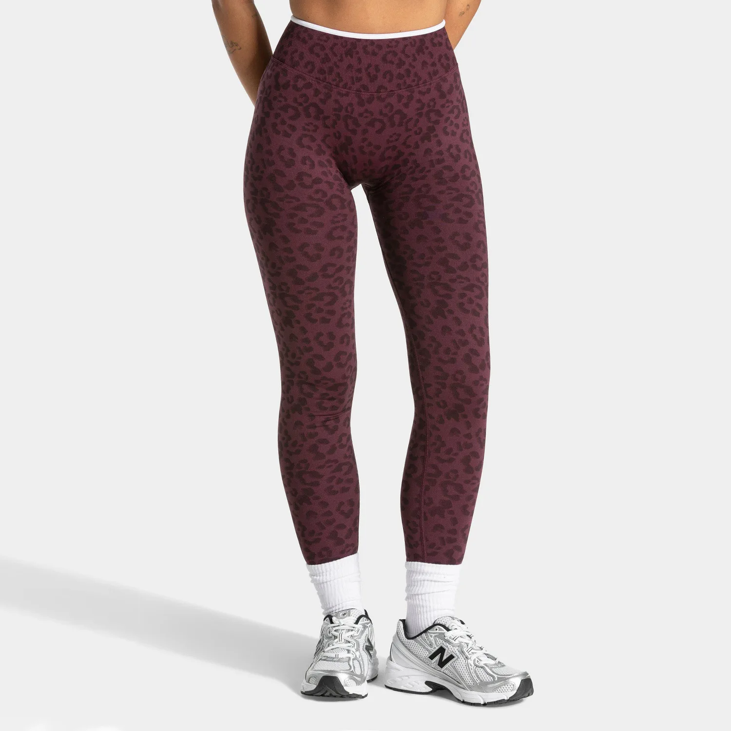 Leggings de Yoga de Cintura Alta para Mujer, Sin Costuras, para Fitness, Running, Entrenamiento, Gimnasio, con Efecto Push-Up, Estampado de Leopardo, Leggings Moldeadores y Reafirmantes