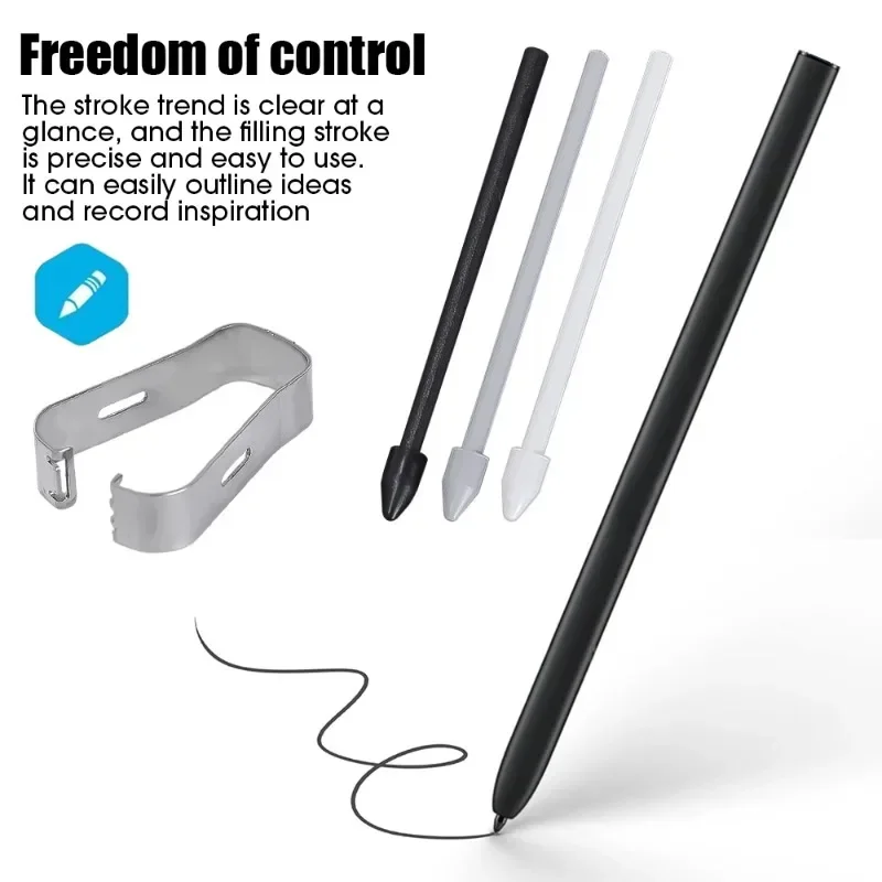 Punta de lápiz de tableta de repuesto para Samsung Galaxy S24 S24Ultra Tab S9 S9U S9FE S lápiz táctil lápiz óptico puntas de repuesto de Metal