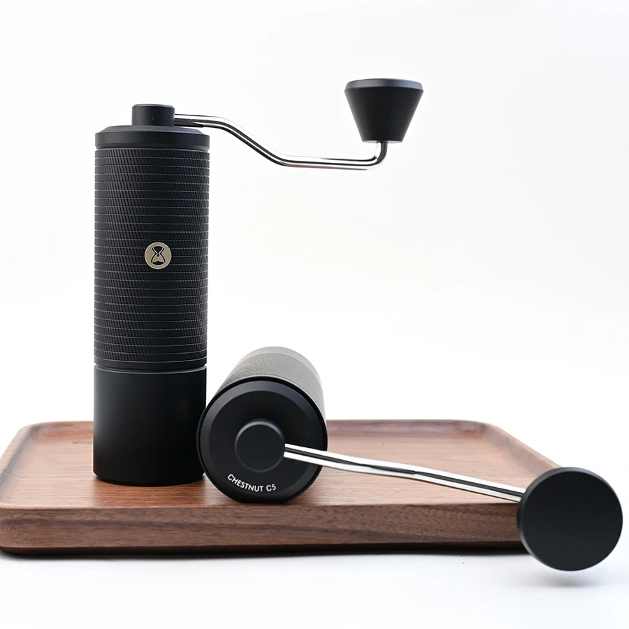 Molinillo de Café Manual TIMEMORE Chestnut C5/C5ESP, Molinillo de Espresso Portátil, Muelas S2C de 42 mm, Capacidad de 25 g, Ajuste Fino