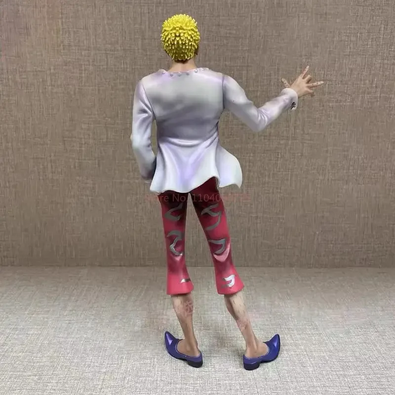 Figura de Anime de una pieza de 29cm, figura de acción de Donquixote Doflamingo, modelo de Pvc, estatua, colección de muñecos, adornos de decoración, juguetes de regalo