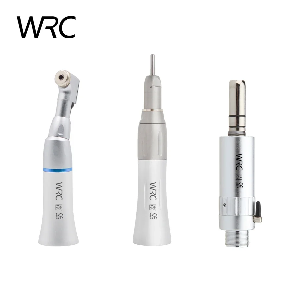 Kit de Pieza de Mano Dental de Baja Velocidad con Spray de Agua Externo y Motor de Aire Contra Ángulo para Motores Universales Tipo E de Laboratorio, Herramienta de Laboratorio Dental
