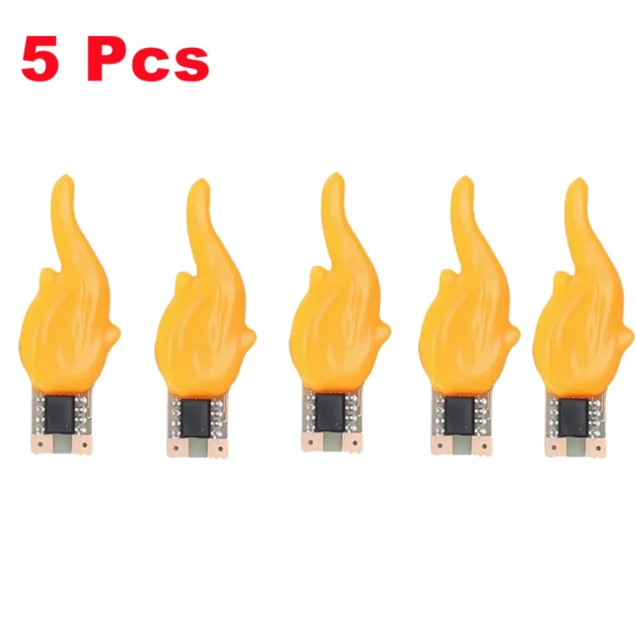 Velas Led Cob Flash de 3V, filamento LED de llama Edison, diodo de 2200K, decoración para fiesta de cumpleaños, accesorios de bombilla, luz de vela DIY