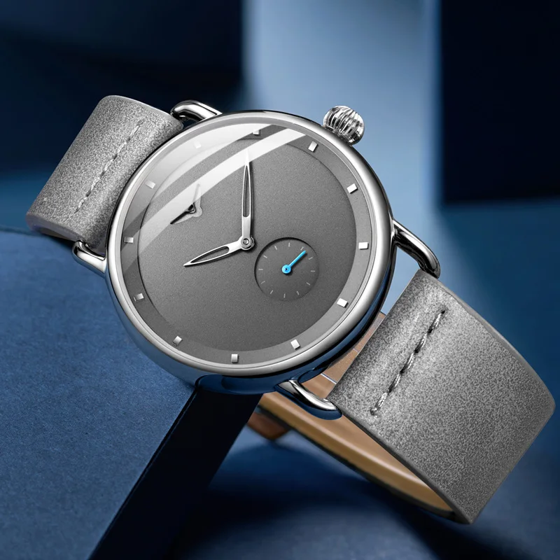 Reloj Casual para Hombre, Marca ONOLA, Reloj de Pulsera de Cuarzo, Simple, Resistente al Agua, Reloj de Cuero para Hombre, Relojes de Lujo