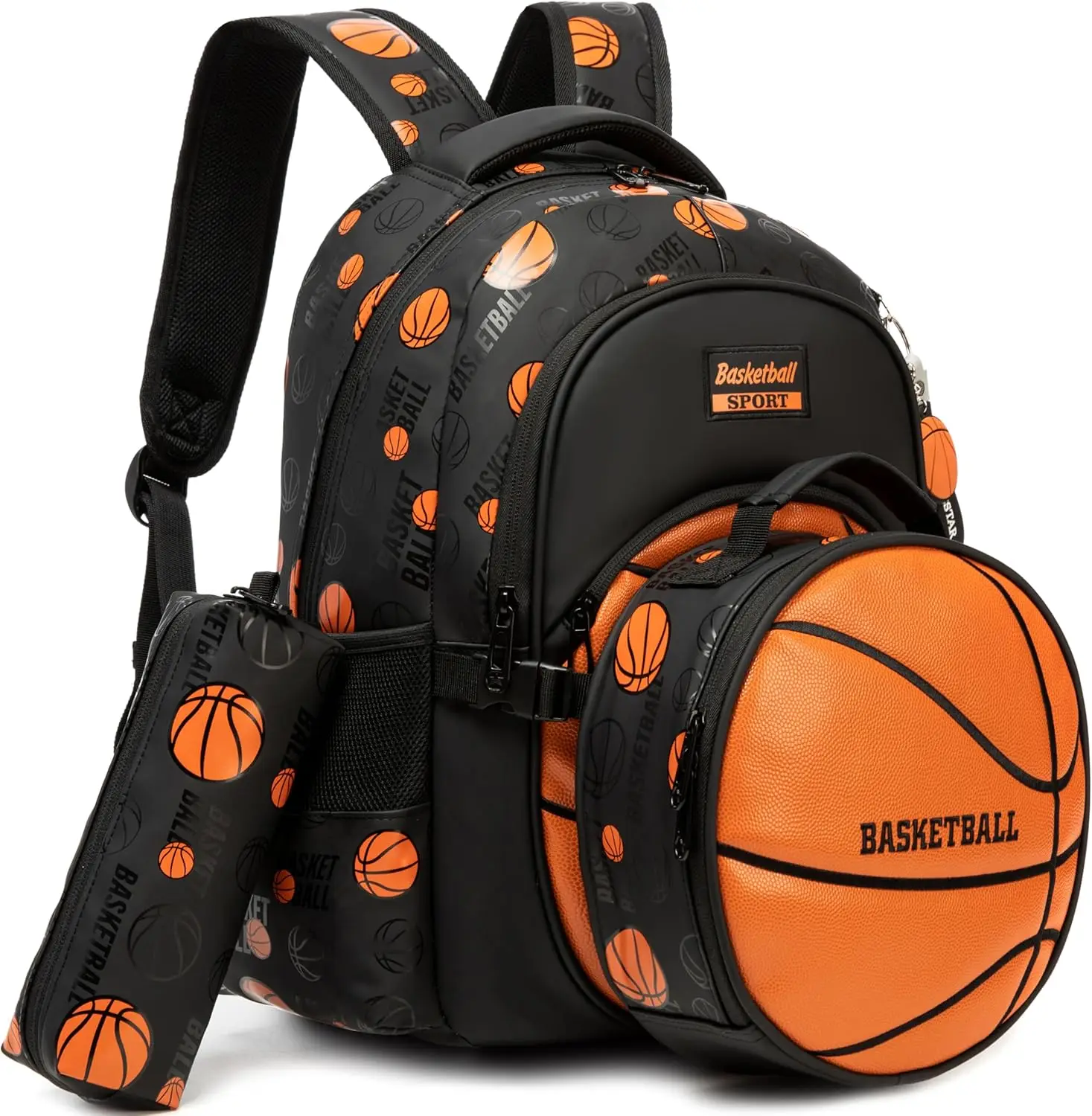 Mochila Escolar para Niños con Lonchera y Estuche para Lápices - Ideal para Adolescentes y Estudiantes de Secundaria