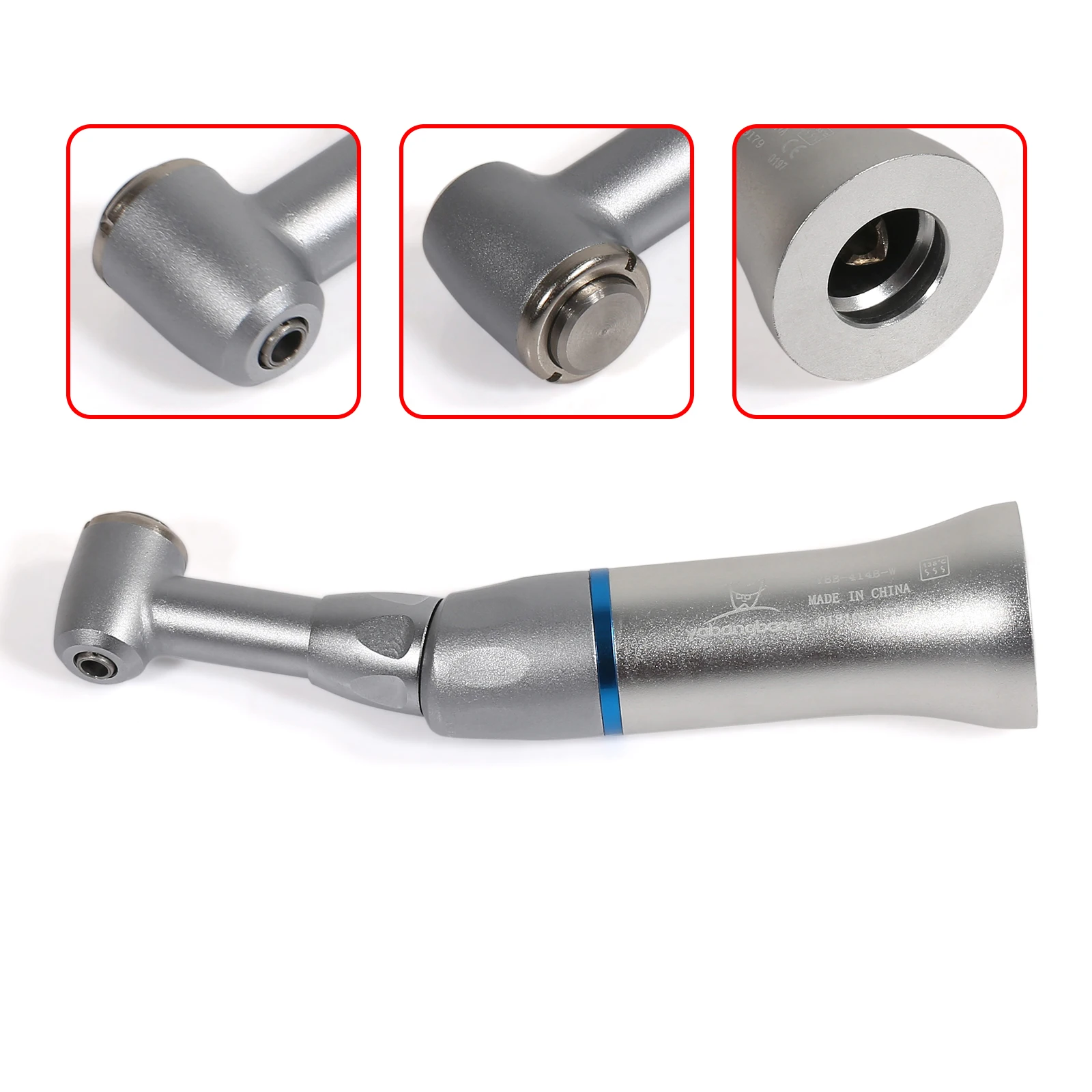 Pieza de mano Dental de baja velocidad, nariz recta/micromotor de 2/4 orificios/contraángulo compatible con FG 1,60mm/CA 2,35mm