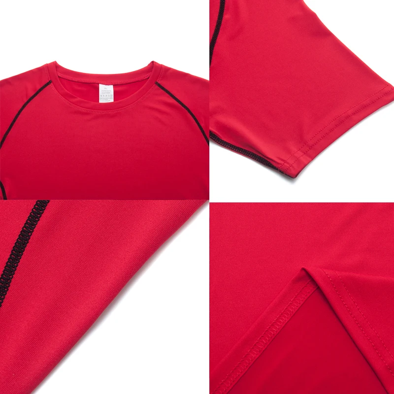 Camisetas de compresión 2099 para hombre, camiseta deportiva de protección solar para correr de segunda piel, ropa de entrenamiento para gimnasio y Fitness Rashgarda MMA