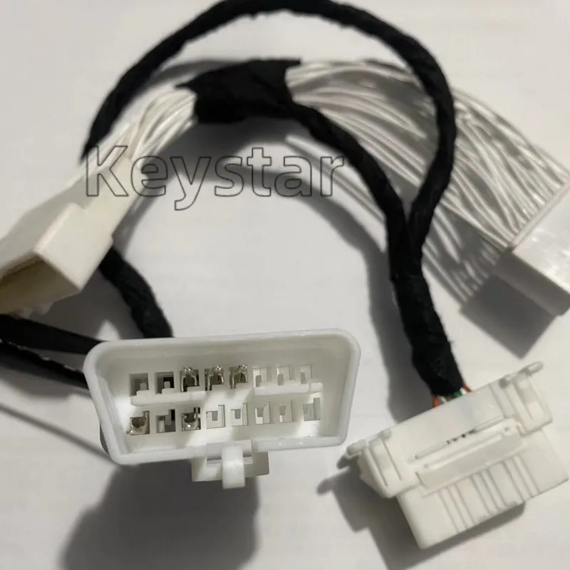 Cable piezas BCM40 sin código Pin, conector BCM para Nissan Sylphy B18 4A, mando a distancia sin llave para OBDSTAR Autel Key Tool Plus K518, 1 unidad