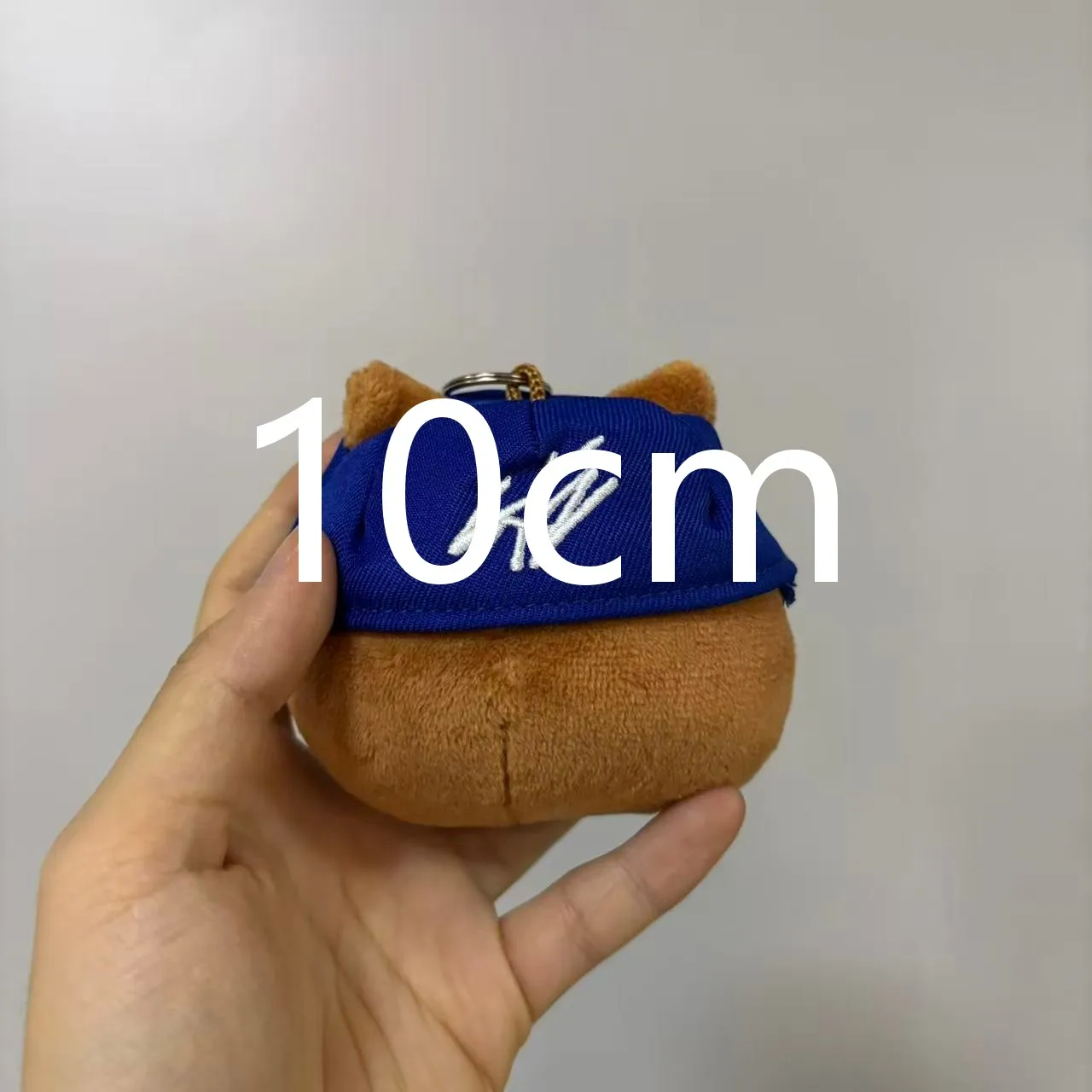 Llavero de peluche de animal de anime, muñeco colgante, regalo de cumpleaños, juguete de peluche para fans, decoración