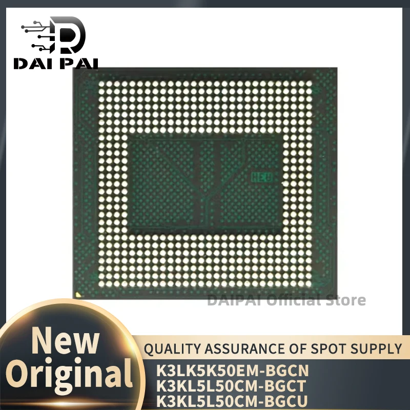 (1 unids/lote) 100% nuevo K3LK5K50EM-BGCN K3KL5L50CM-BGCT K3KL5L50CM-BGCU 16GB LPDDR5 BGA496 16G memoria IC Chipset