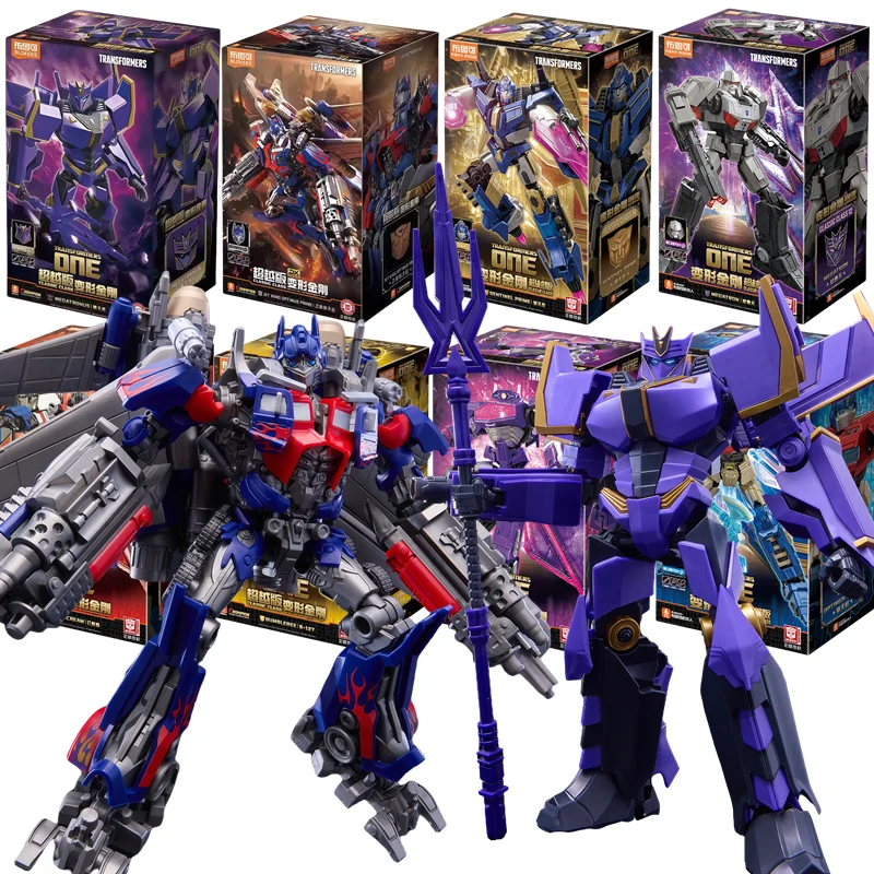 Original Blokees Transformers Optimus Prime The Fallen Shockwave bloque de construcción Sentinel Prime Megatron Scourge película juguetes regalos