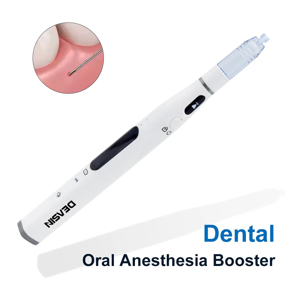 Mini inyector de anestesia Oral Dental, potenciador con pantalla LCD, inyector de anestesia Local indoloro, sin dolor, inyección Oral inalámbrica