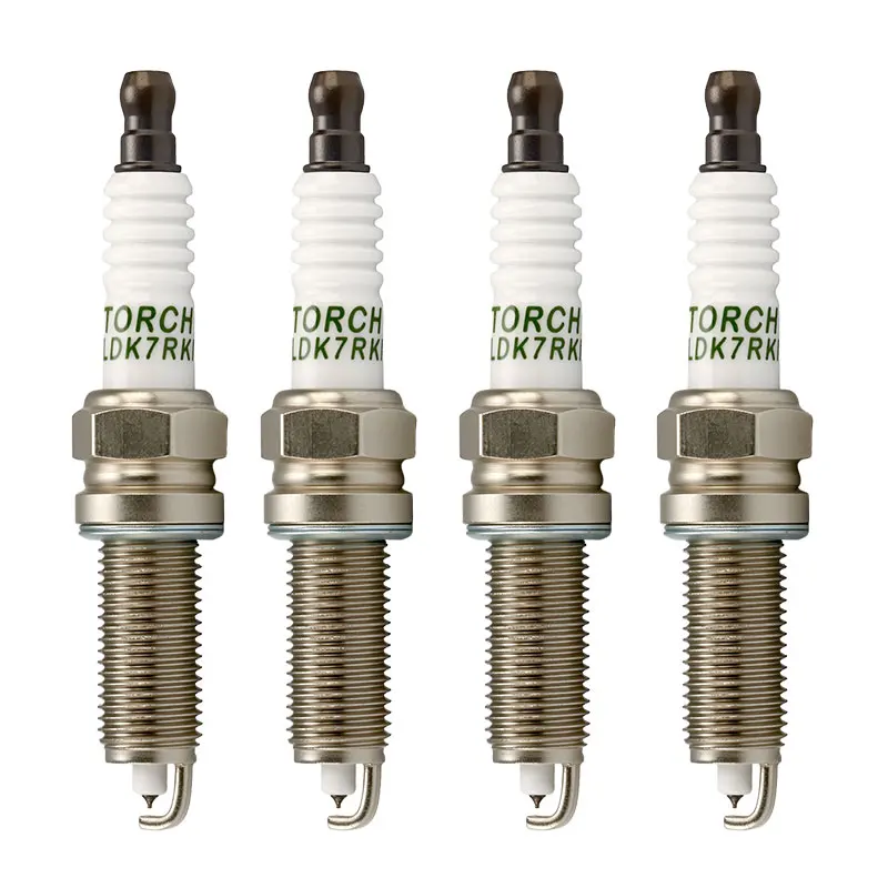 2-8PCS Bujía de iridio TORCH LDK7RKI E4G16-3707010AB 3707AAG Compatible con Chery Arrizo/Tiggo SQRE4G15C SQRE4G15B SQRE4G16