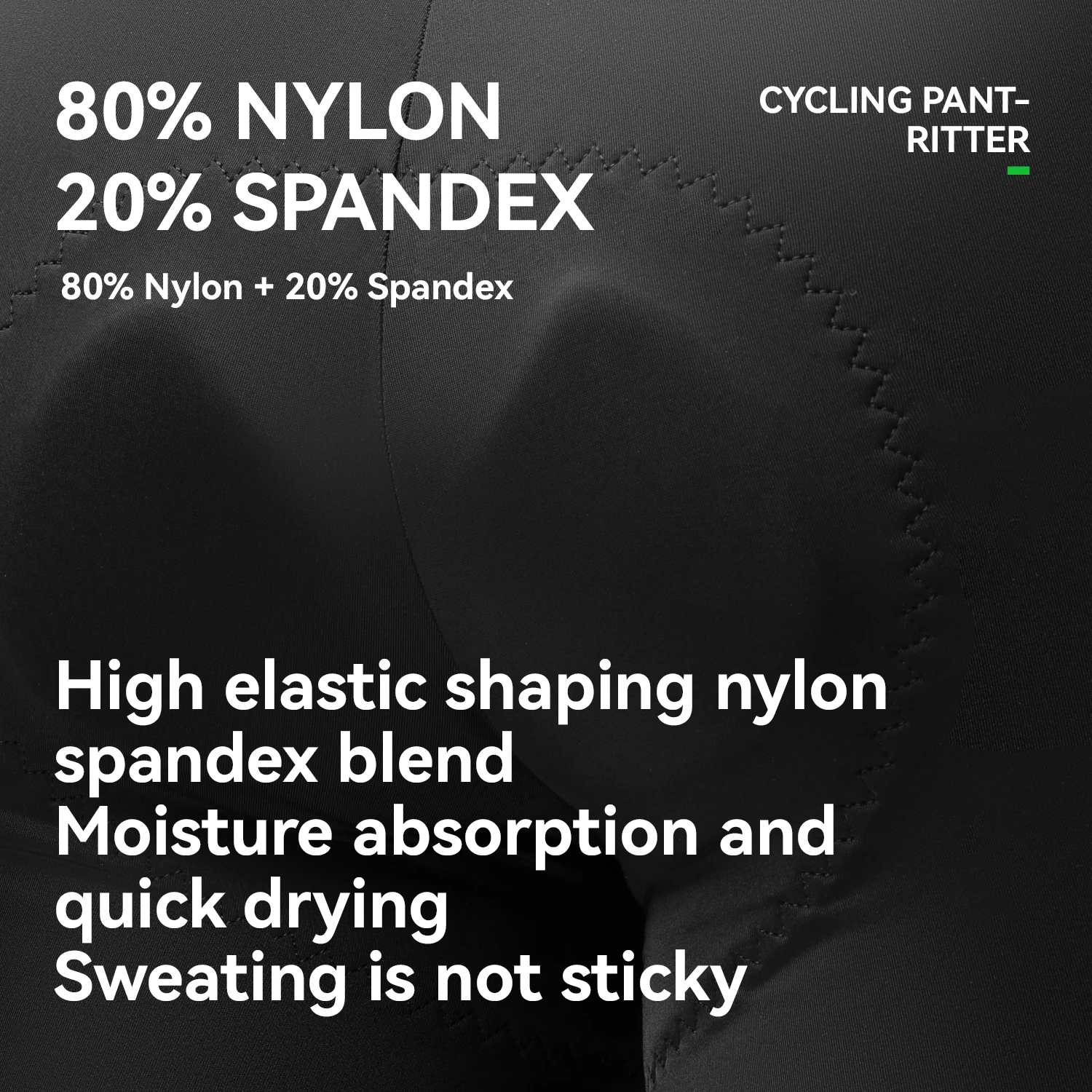 ROCKBROS Verano Culottes de Ciclismo Livianas Respirables Antideslizantes Pantalones de Bib Elásticos Confortables Con Cojin Suave para Hombre Culottes de Ciclismo para Hombre