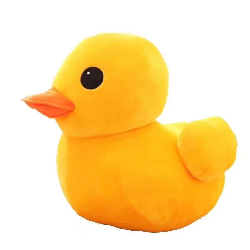 Mini muñecos de peluche de pato amarillo grande, juguete de animales de peluche de dibujos animados suaves y bonitos, regalos de cumpleaños para niños, festival de bebé para niñas