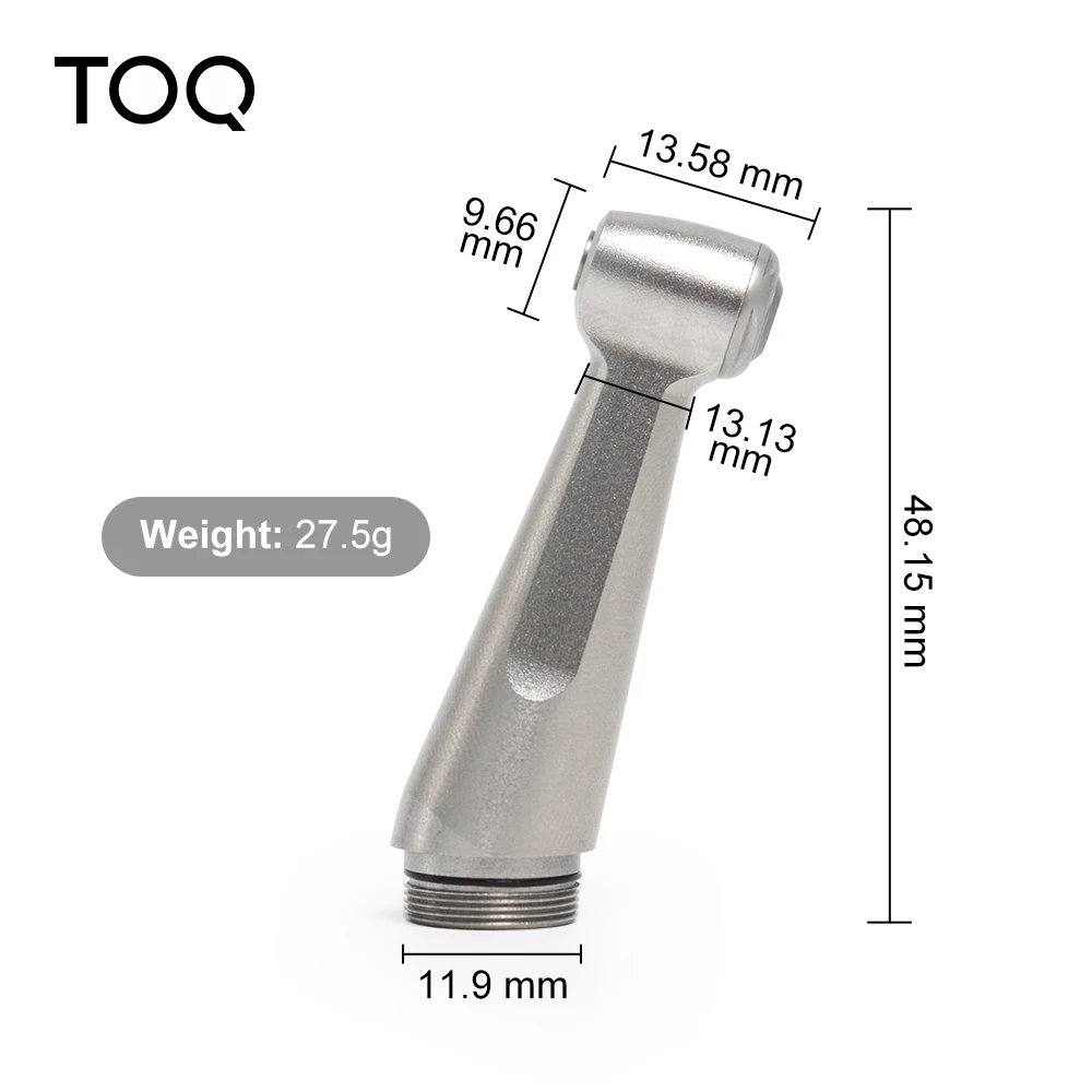 5 piezas: cabezal completo para el pie de mano de baja velocidad Dental FX 23, cabezal de repuesto para turbina de aire, compatible con 2 botones y con rodamiento de bolas.