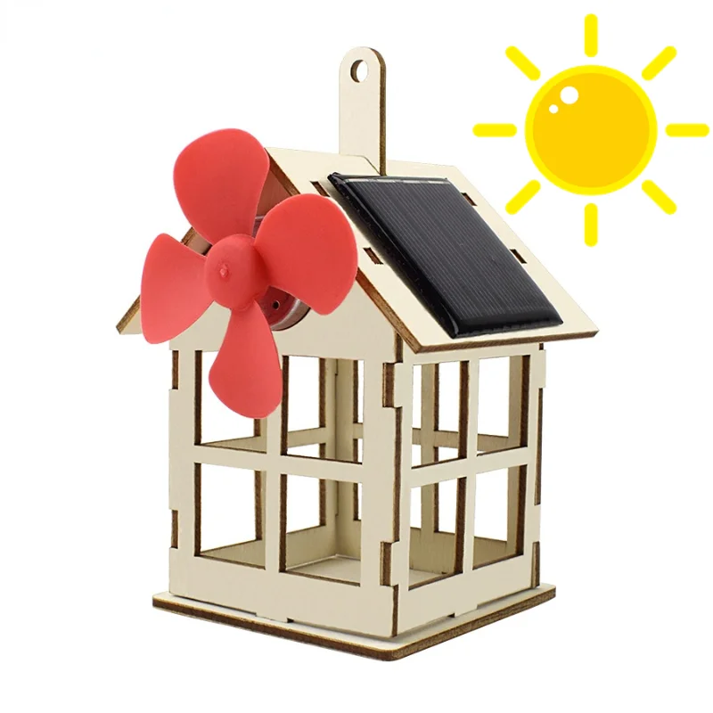 Juguete Solar para niño, molino de viento, ciencia, Kit educativo de física DIY para chico, modelo 2 en 1, tecnología de energía Solar, regalo de tallo de experimento