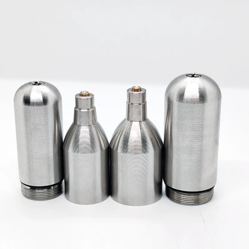 Nuevo Diseño Cartucho de CO2 sin Rosca 16G 12g Recargable para Bomba, Dispensador de Cerveza Casera, Máquina de Soda, Agua con Gas, Elaboración de Cerveza, Barril de Cerveza
