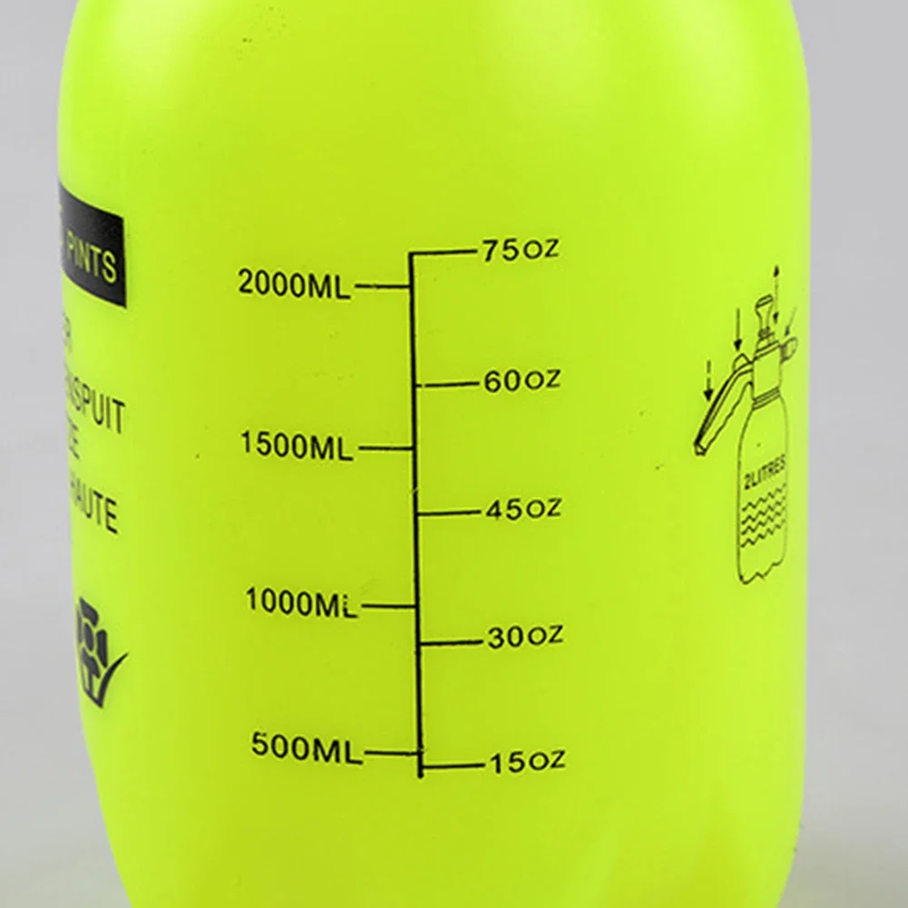 Pulverizador de jardín de 2L, bomba de agua, pulverizador a presión, correa ajustable, botella de pulverización para plantas, césped, agricultura, herramienta de riego de jardinería