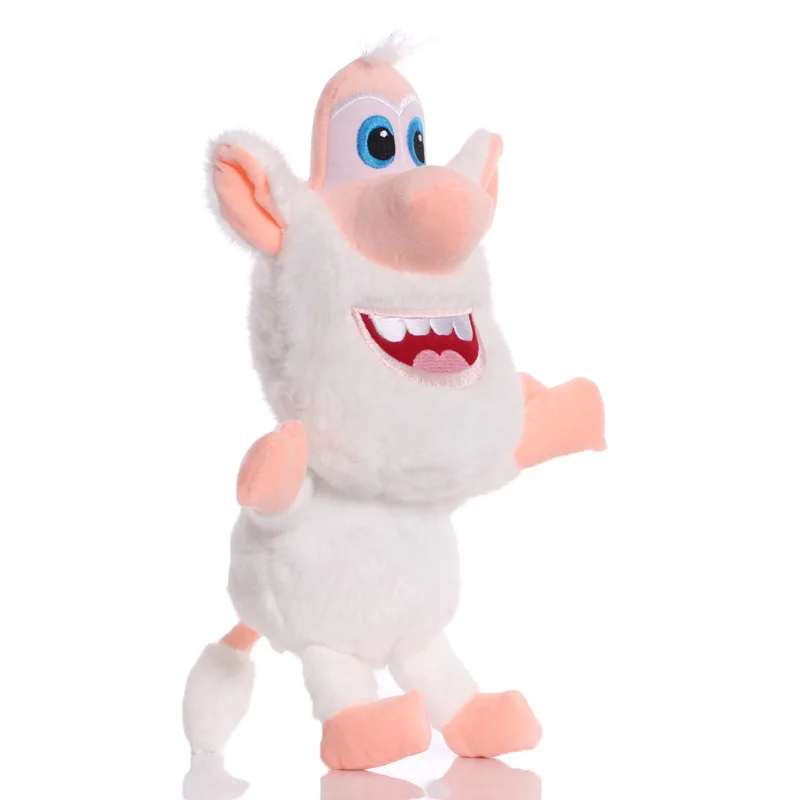 Peluches de cerdo blanco ruso de 15/30cm, cerdo blanco cooperado Booba Buba, juguetes de peluche, muñecos de animales de dibujos animados, juguetes de peluche, regalo