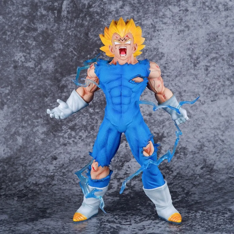 27cm Dragon Ball autordestructante Vegeta Demonizado Vegeta figura de acción modelo estatua de Pvc muñeca estatua modelo colección juguetes regalo