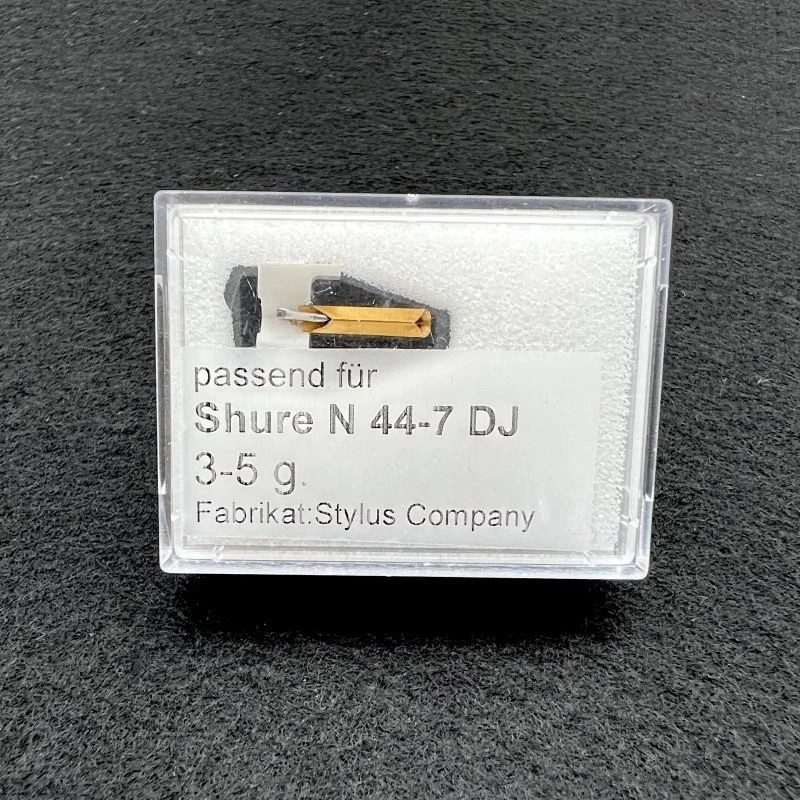Alta calidad Shure M447 N447 M44G M55E DJ Stylus para LP reproductor de discos de vinilo tocadiscos fonógrafo cartucho aguja Accesorios